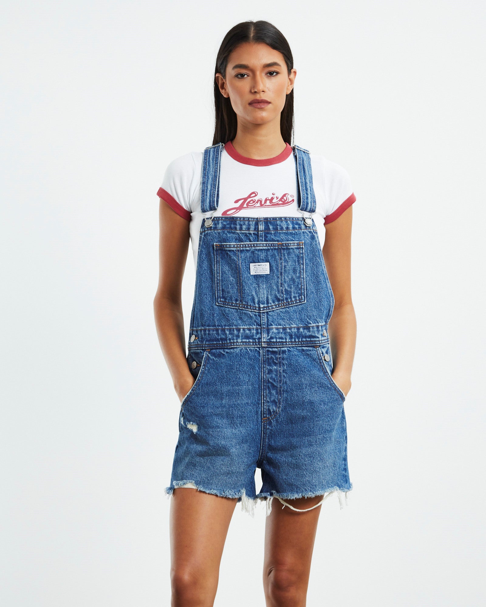 Premium Vintage Denim Overalls for Meadow Adventures