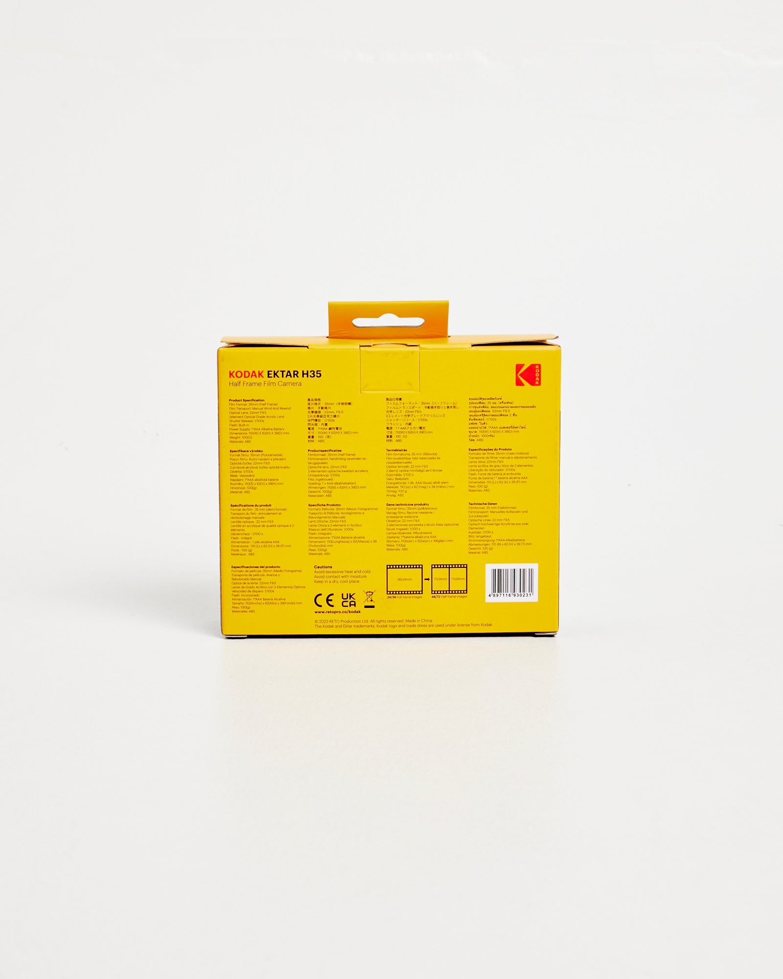 Premium Kodak Ektar H35 Half Frame Camera - Capture Every Moment