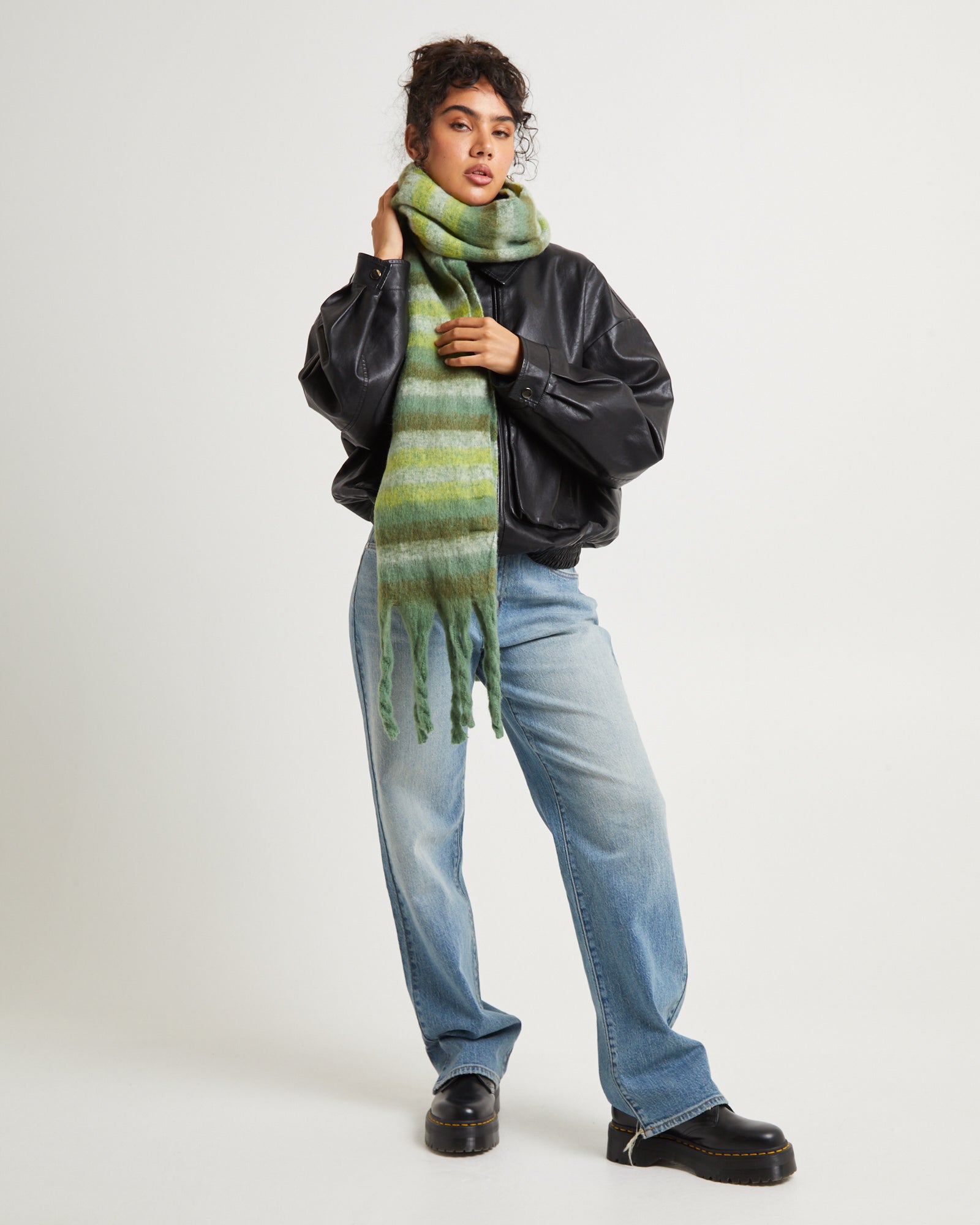 Luxurious Fuzzy Scarf