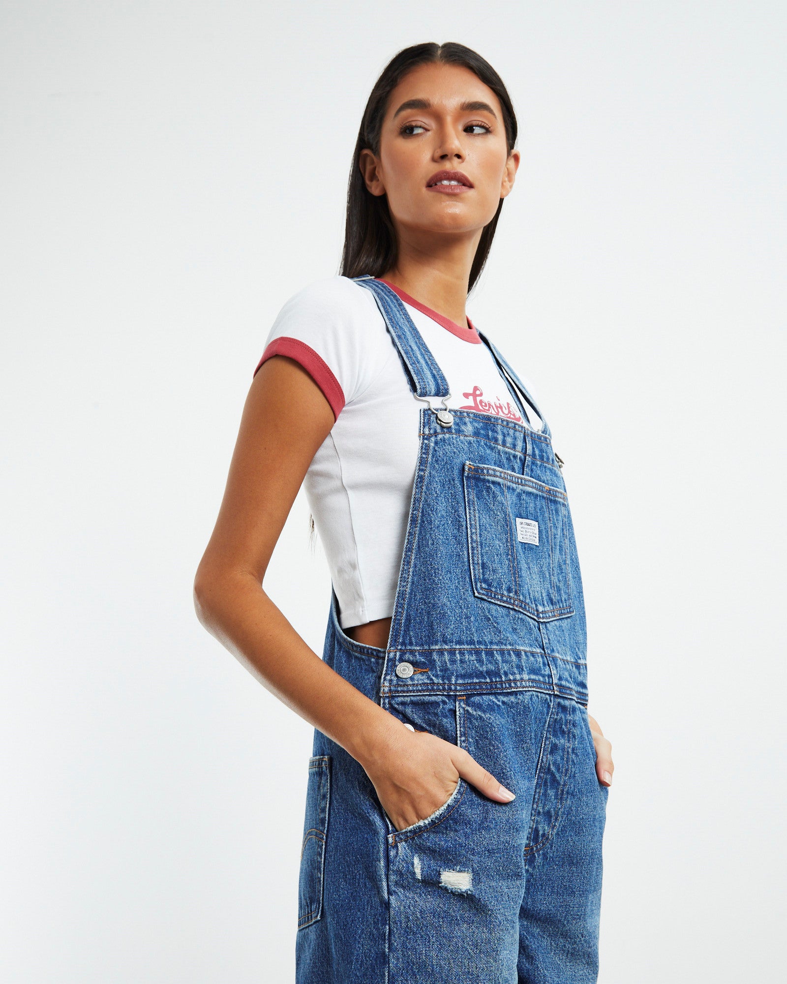Premium Vintage Denim Overalls for Meadow Adventures