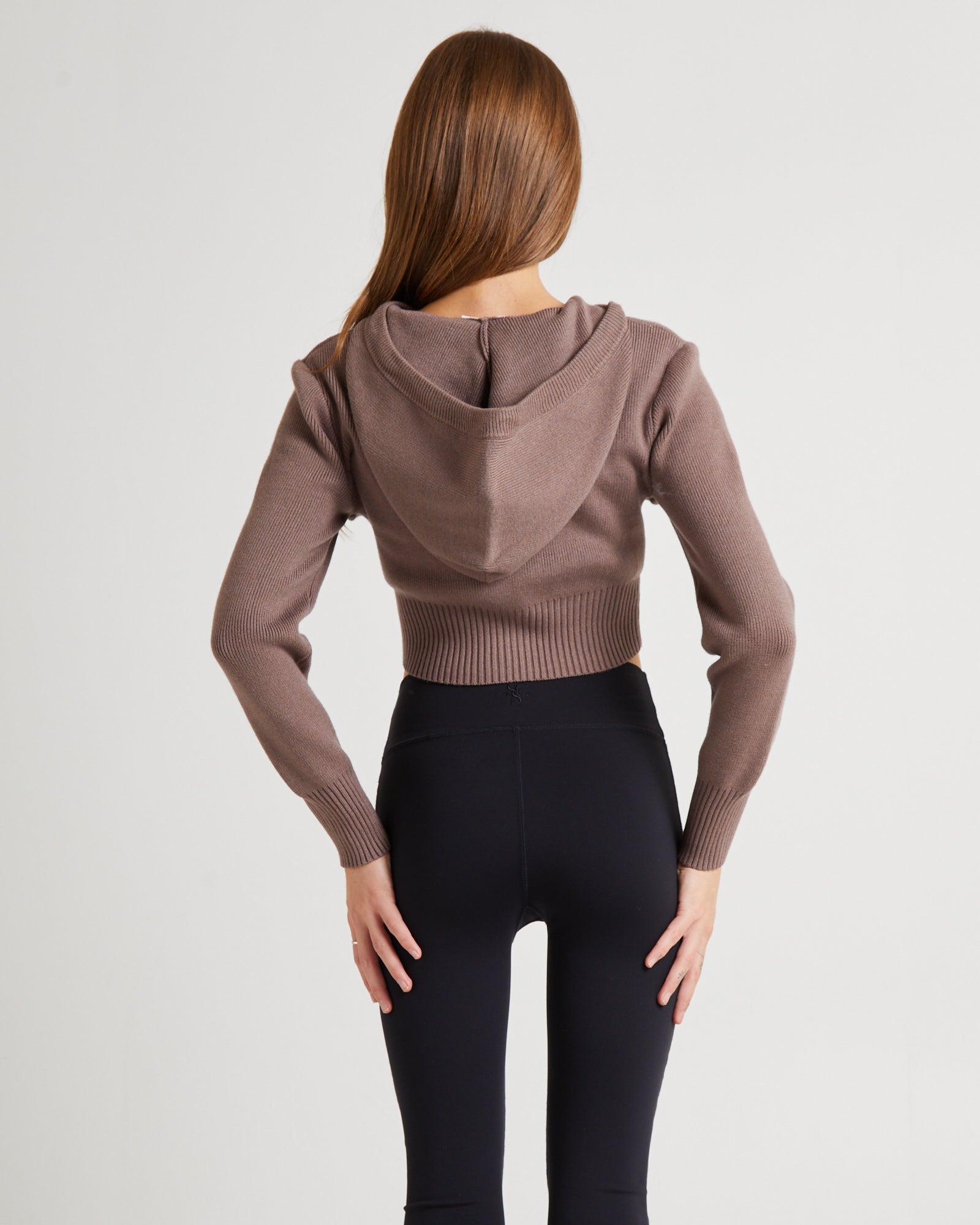 Premium Maylee Knit Zip Through Hoodie for Effortless Style