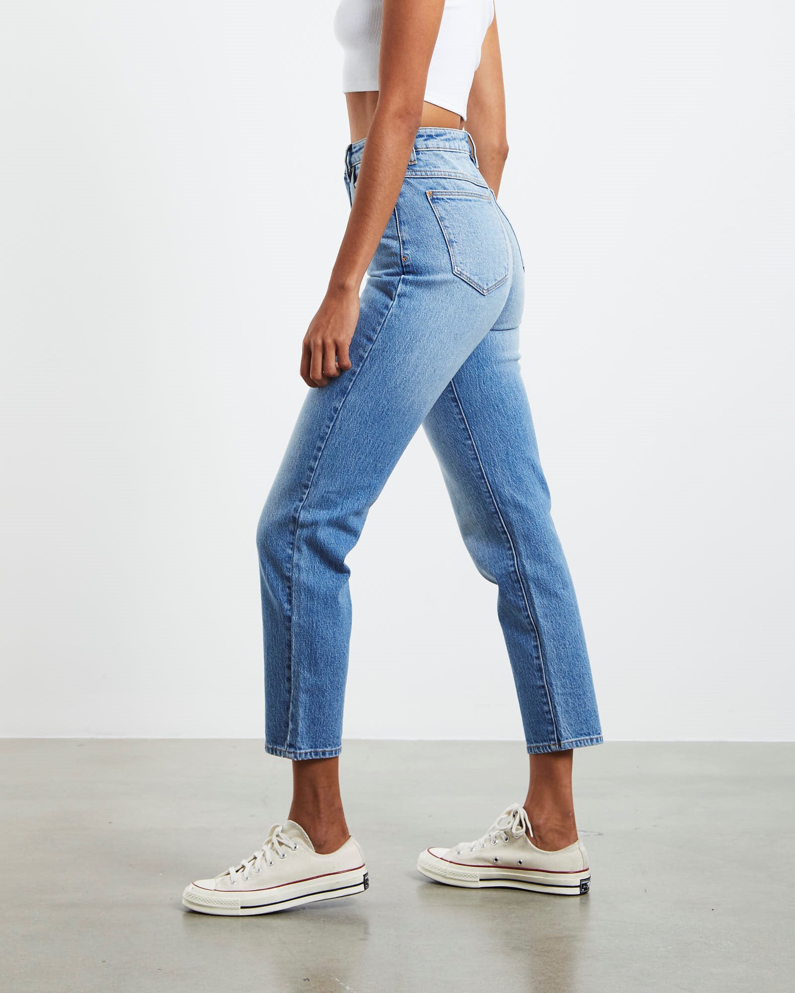Premium A'94 High Slim Denim Jeans for a Chic Look
