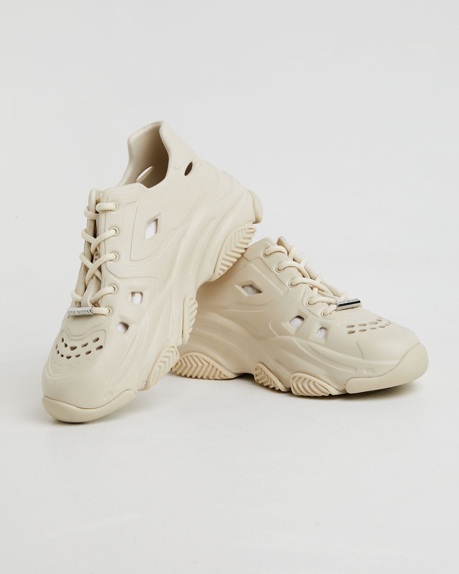 Premium Bone Possessive Sneakers