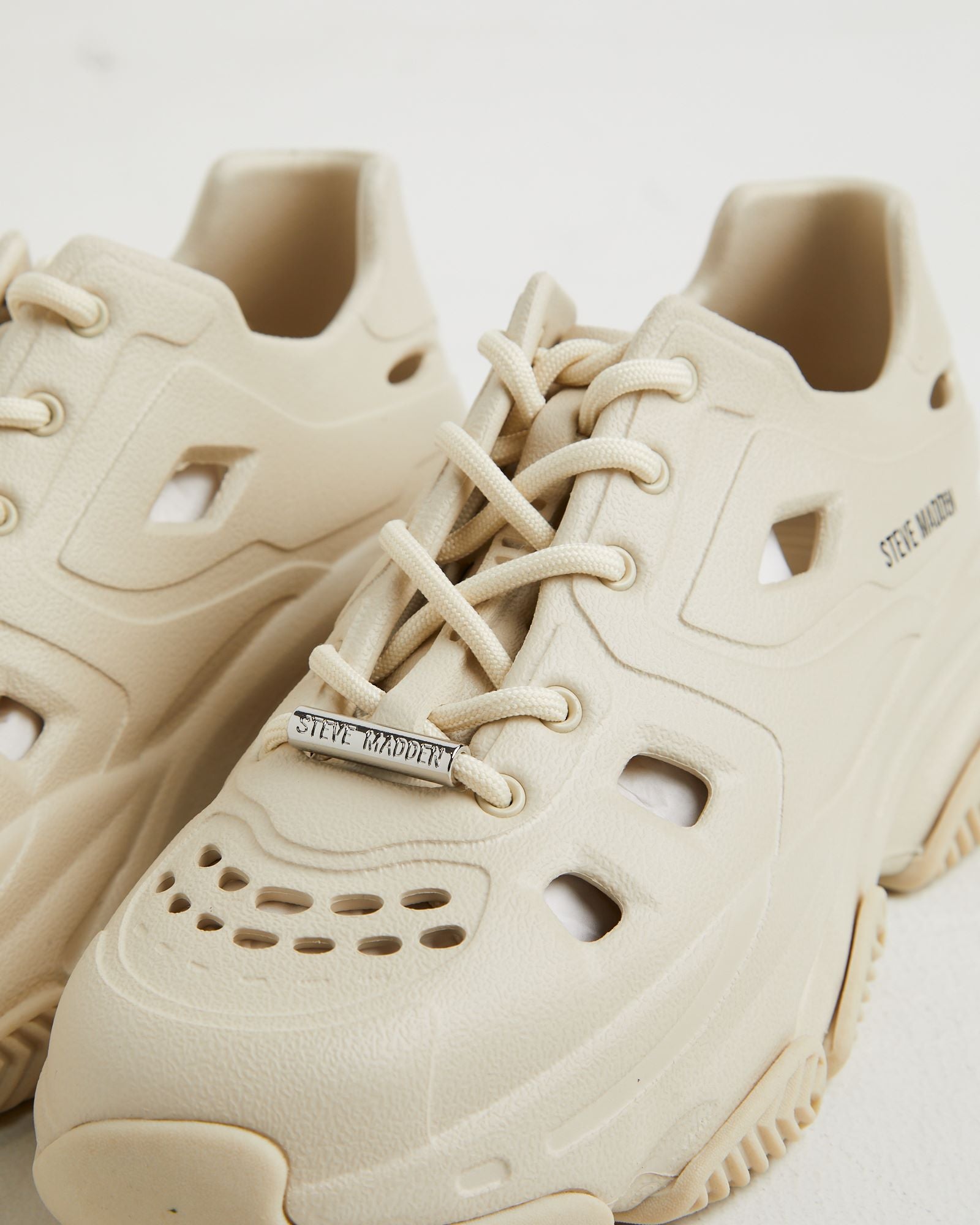 Premium Bone Possessive Sneakers