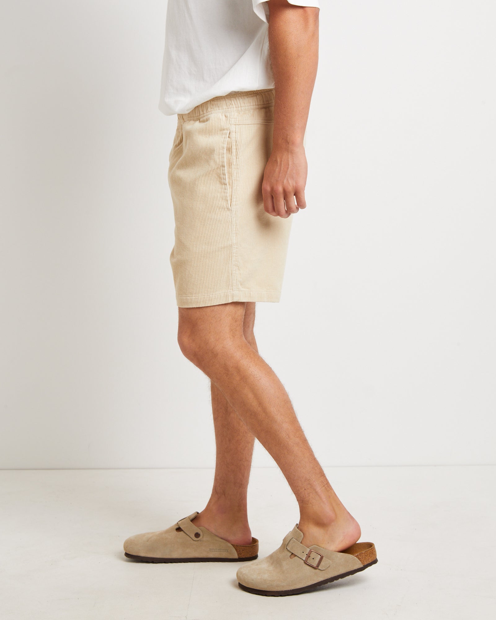 Premium Bedford Cord Shorts in Latte - Upgrade Your Summer Wardrobe