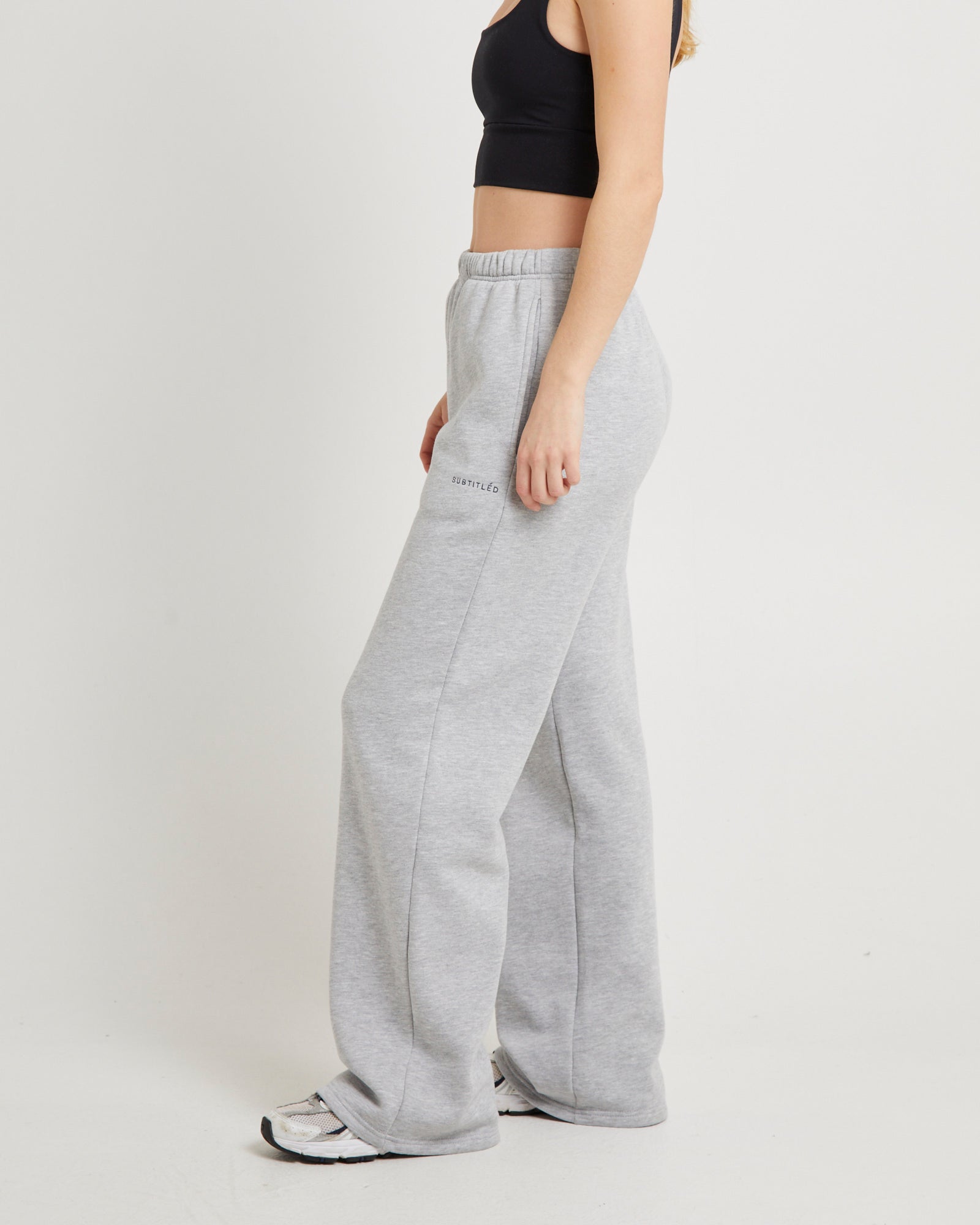 Premium Subtitled Straight Leg Trackpants