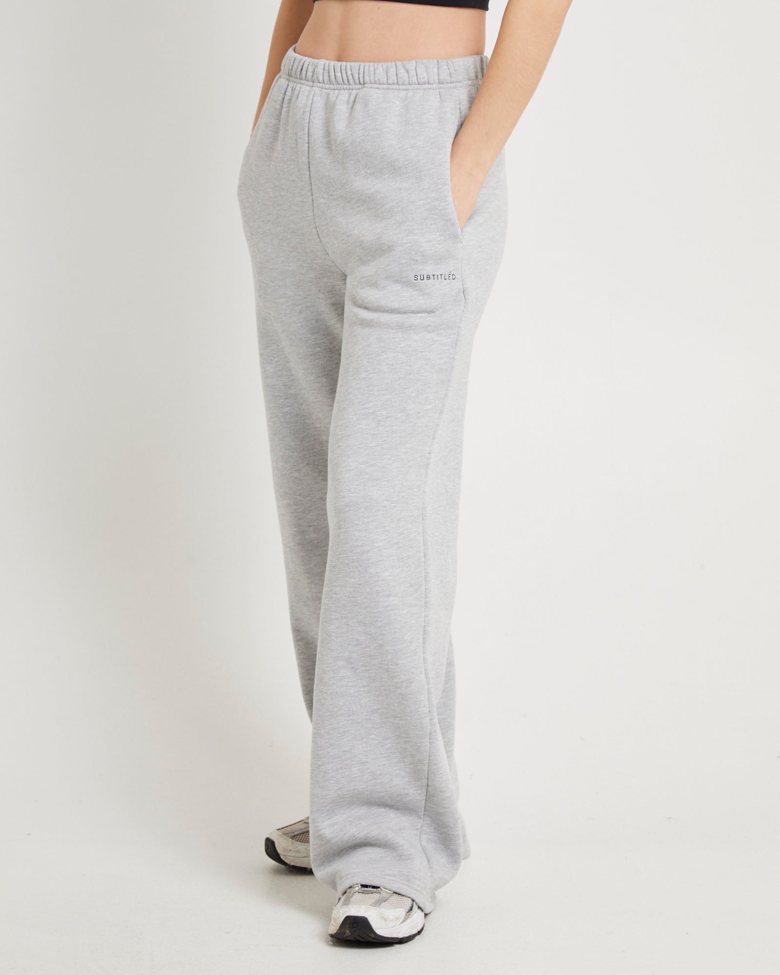 Premium Subtitled Straight Leg Trackpants