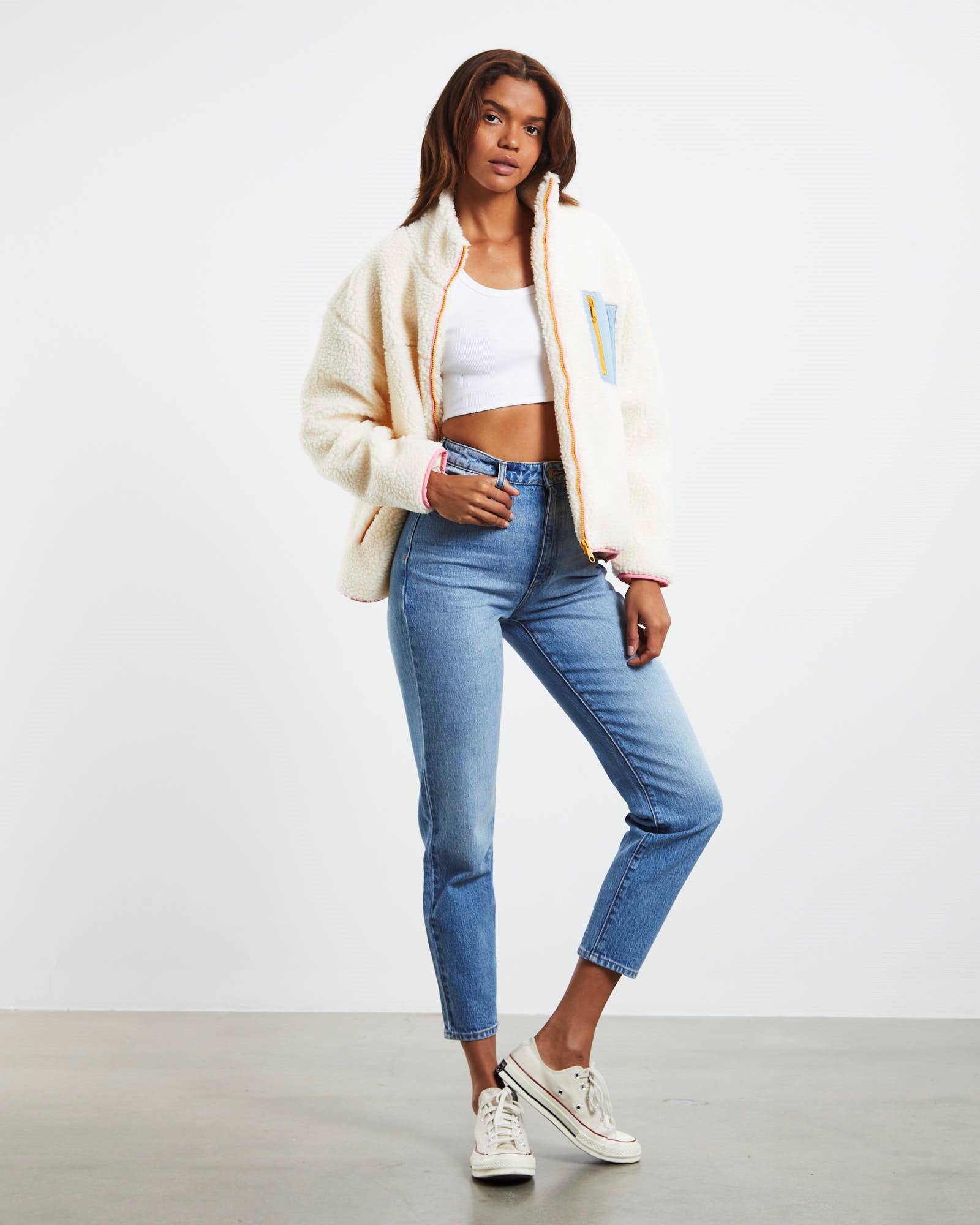 Premium A'94 High Slim Denim Jeans for a Chic Look