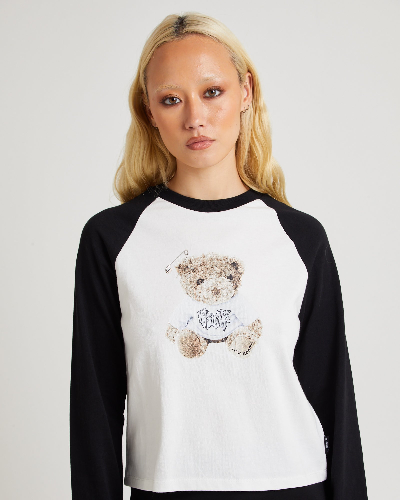 Premium Cut But Psycho Long Sleeve Raglan T-Shirt