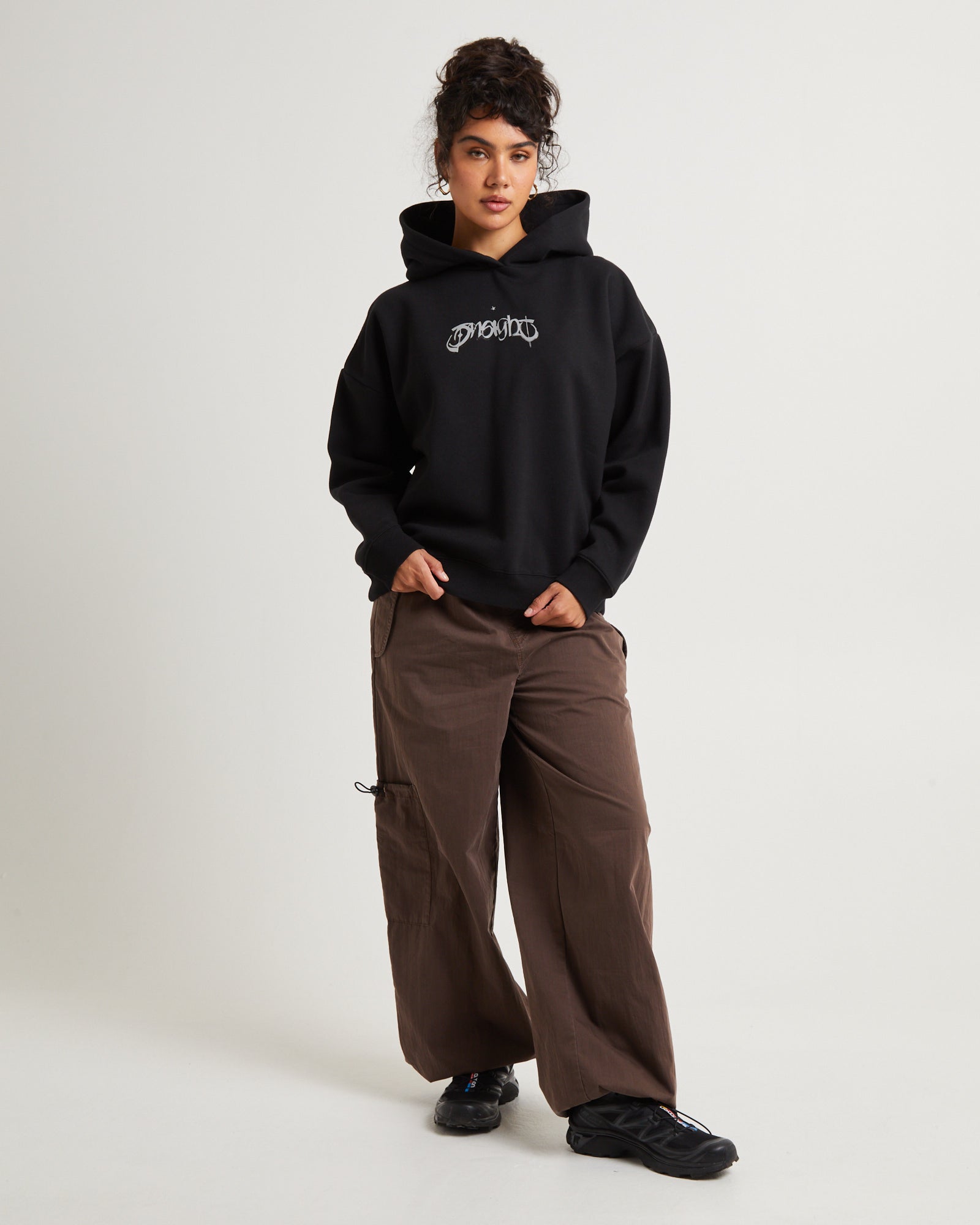 Premium Solar Fleece Hoodie in Sleek Black