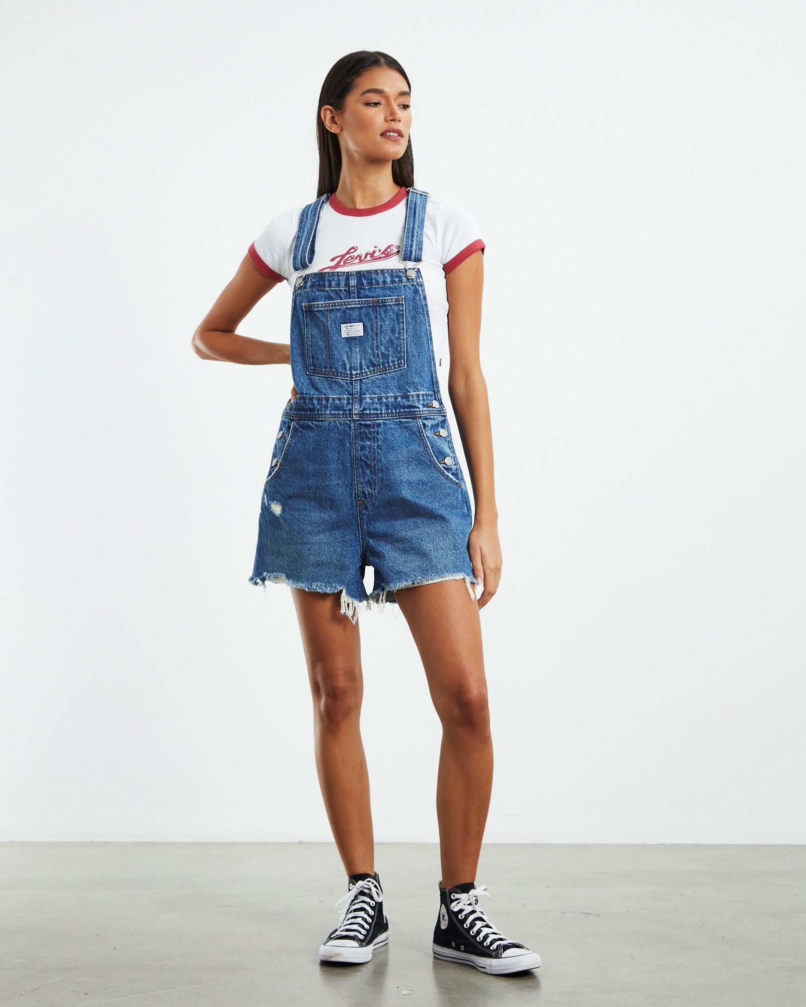 Premium Vintage Denim Overalls for Meadow Adventures