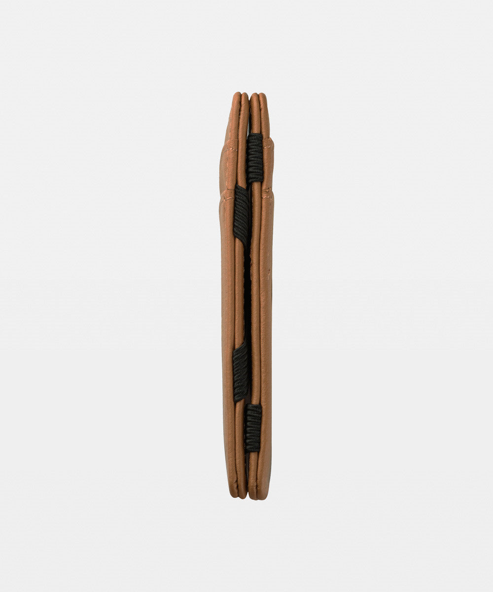 Premium Flip Tan Leather Wallet