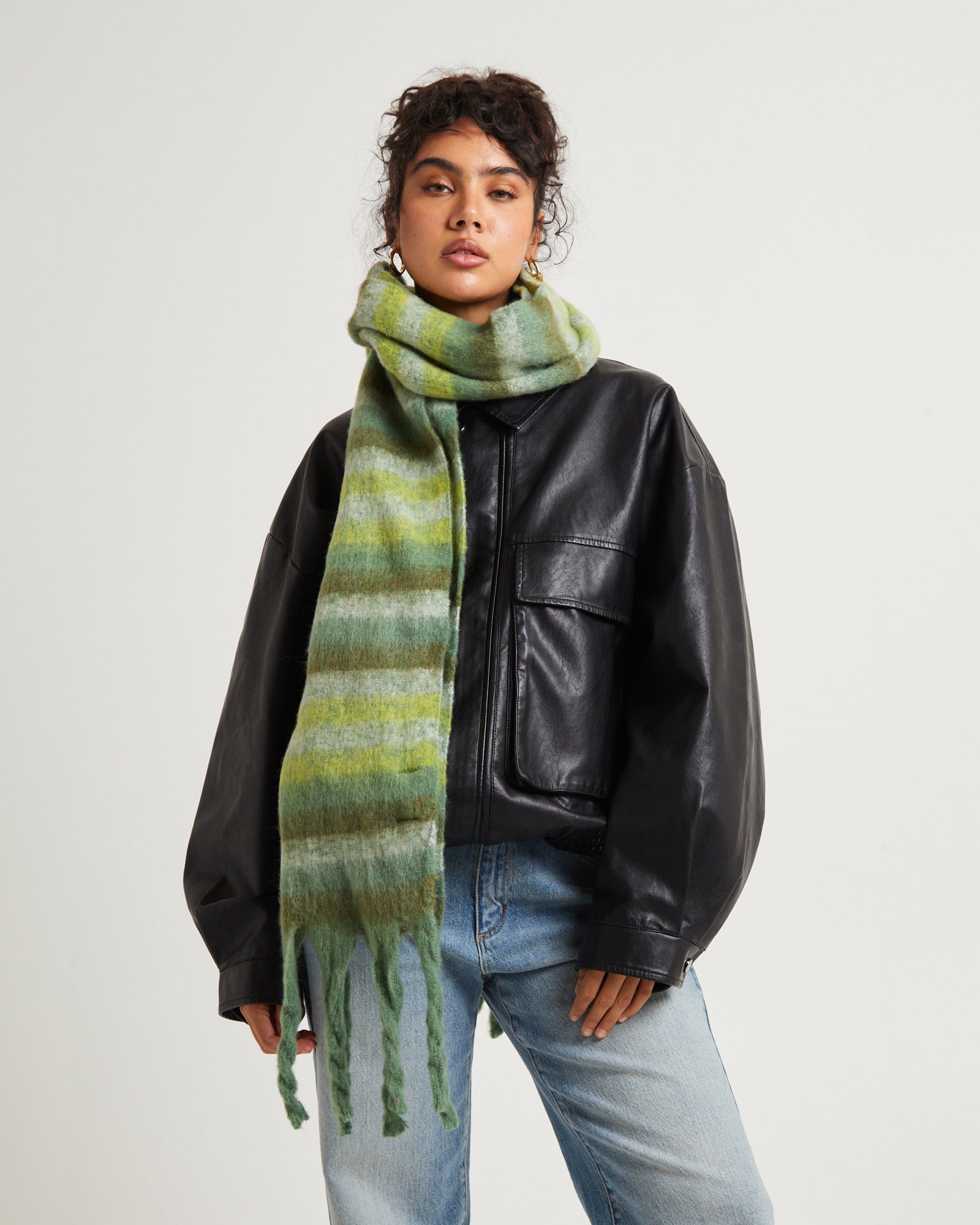 Luxurious Fuzzy Scarf