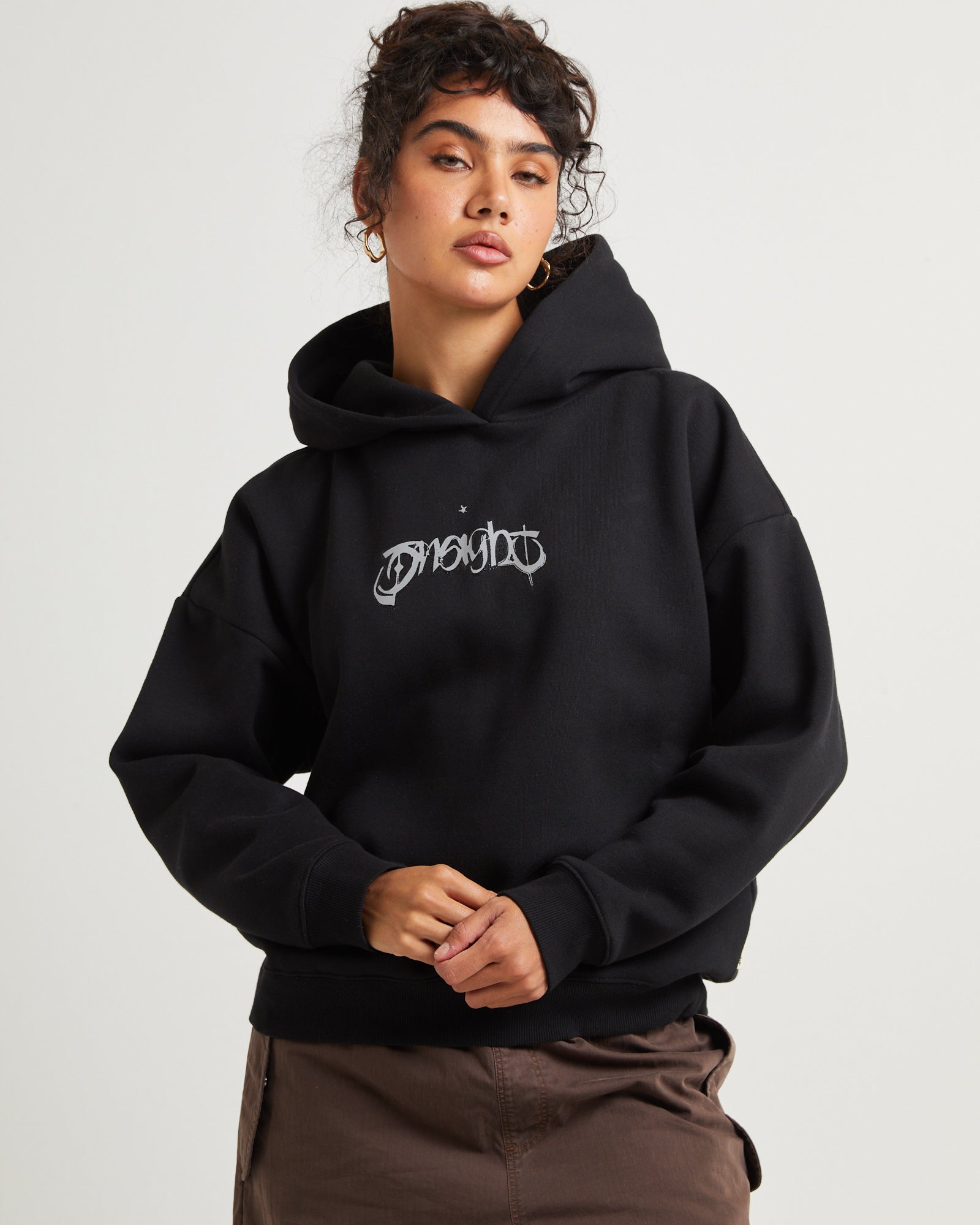 Premium Solar Fleece Hoodie in Sleek Black