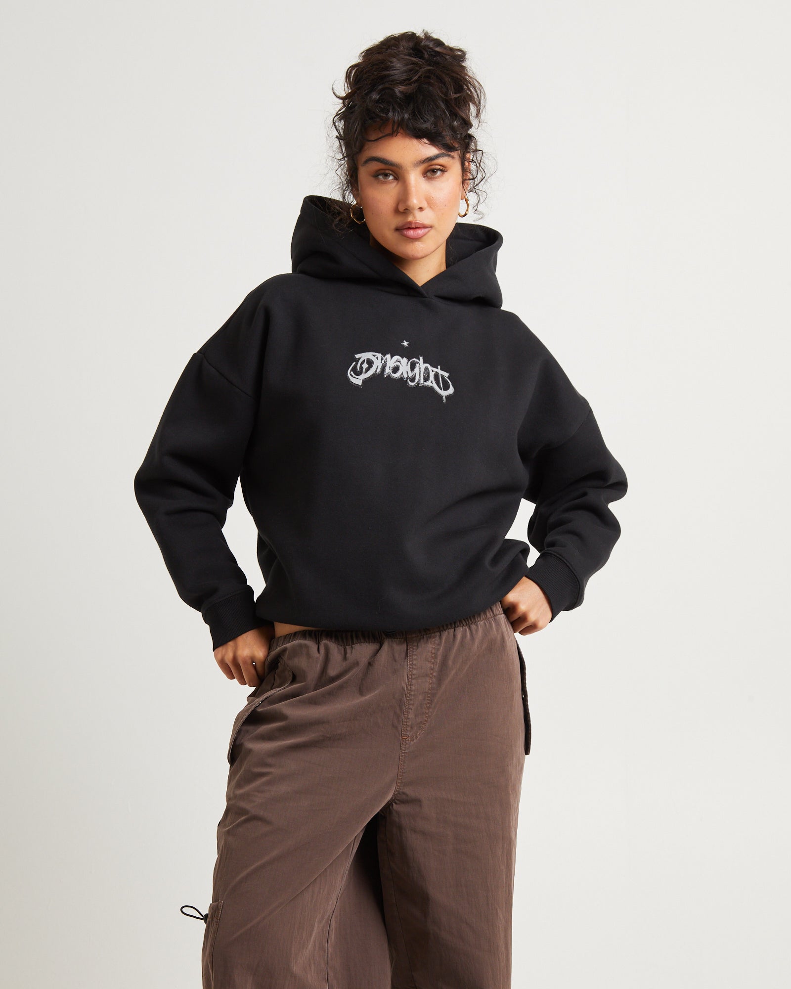 Premium Solar Fleece Hoodie in Sleek Black