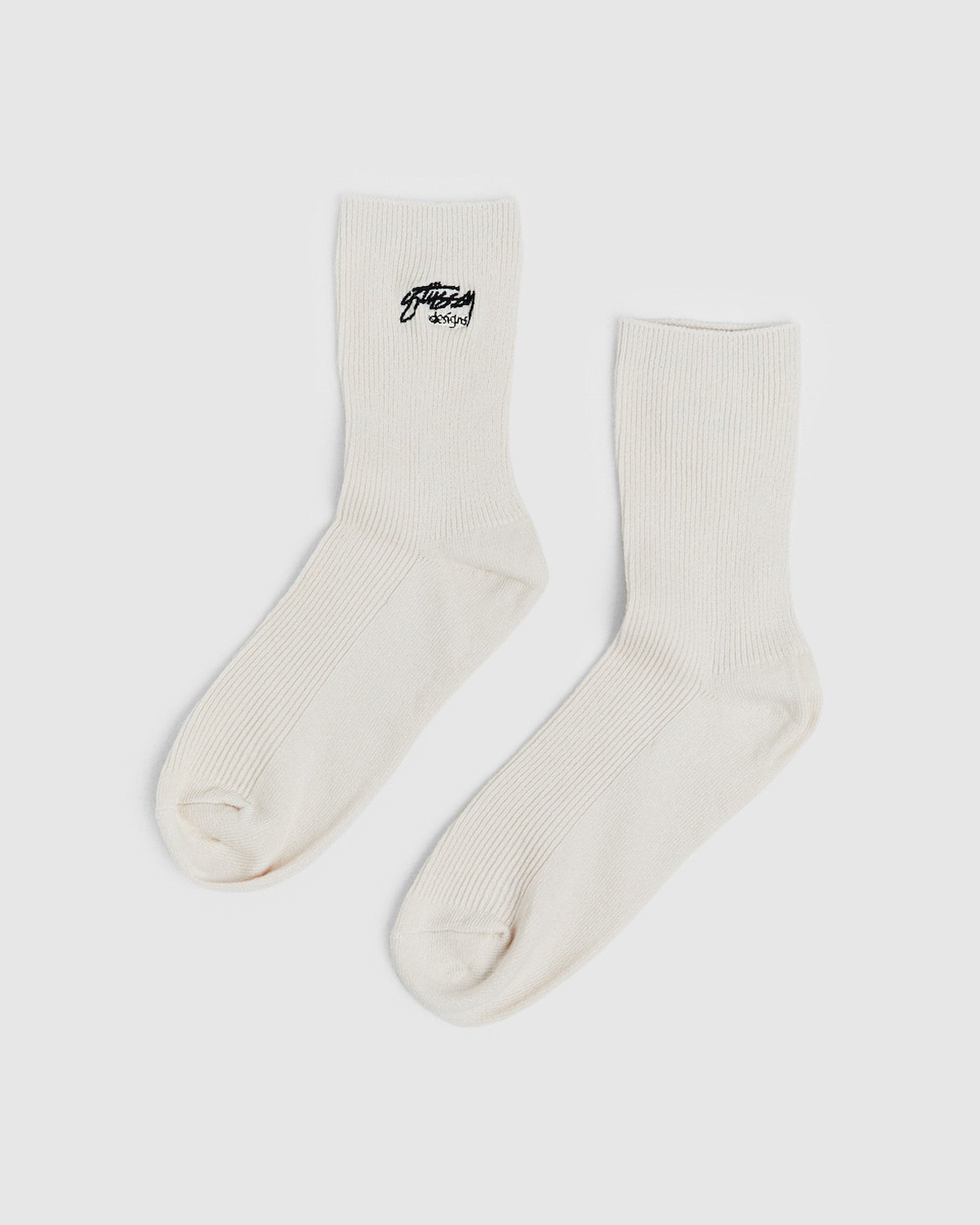 Premium Assorted 3-Pack Designs Rib Socks by Stussy