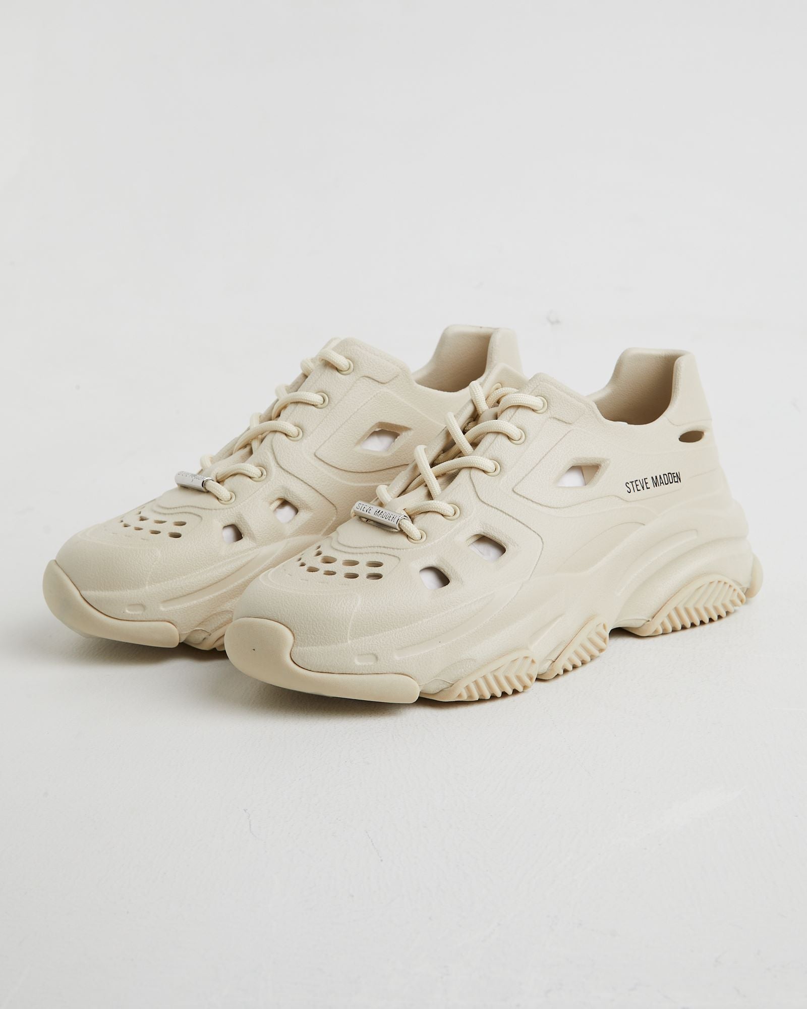 Premium Bone Possessive Sneakers