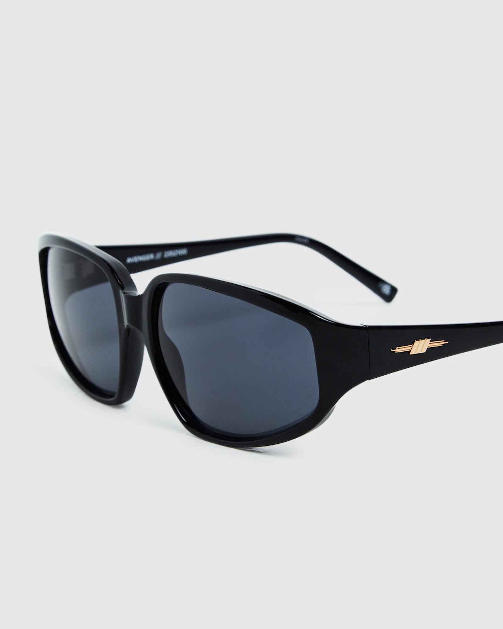 Premium Avenger Smoke Mono Black Sunglasses