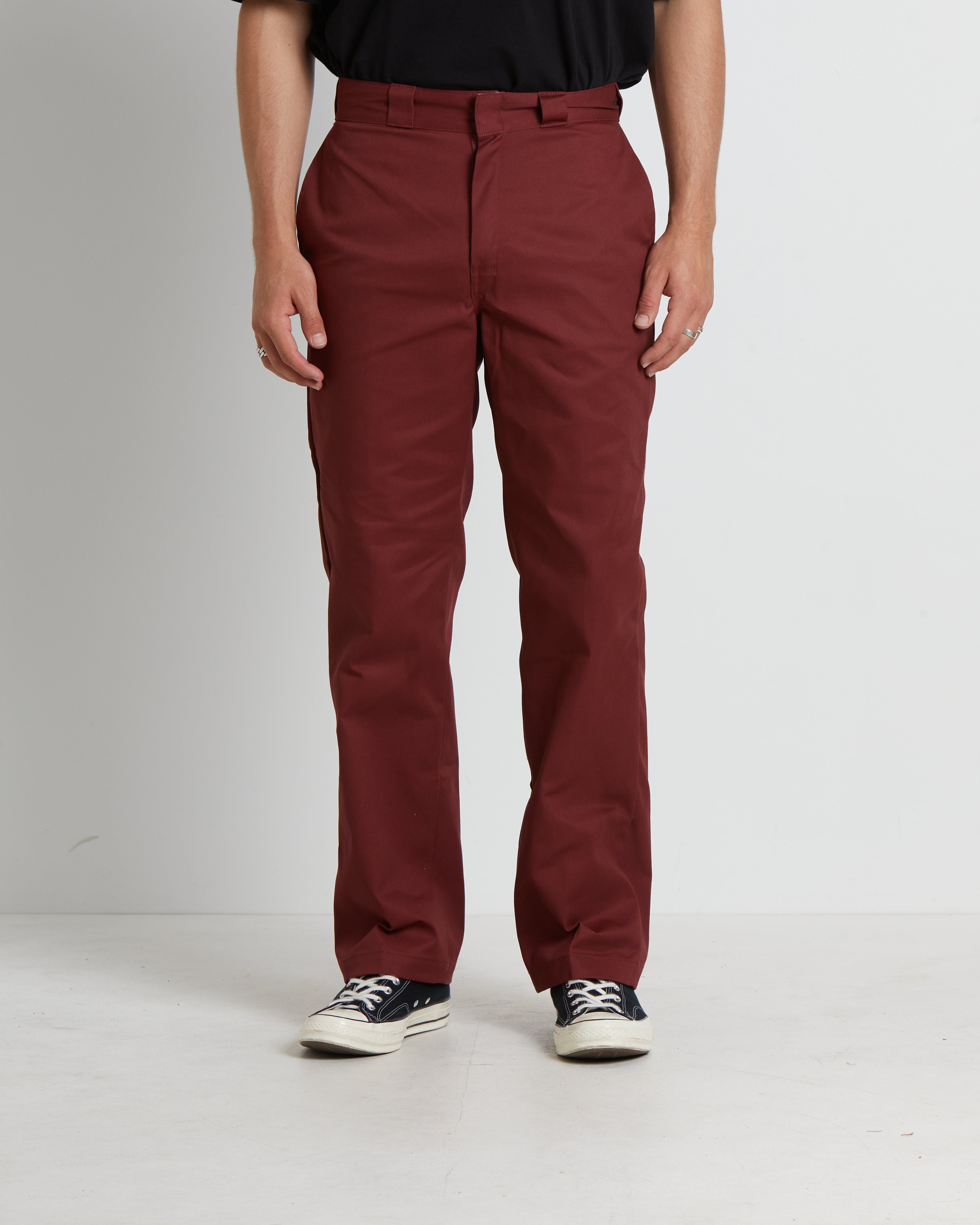 Premium Dickies 874 Maroon Original Fit Pants