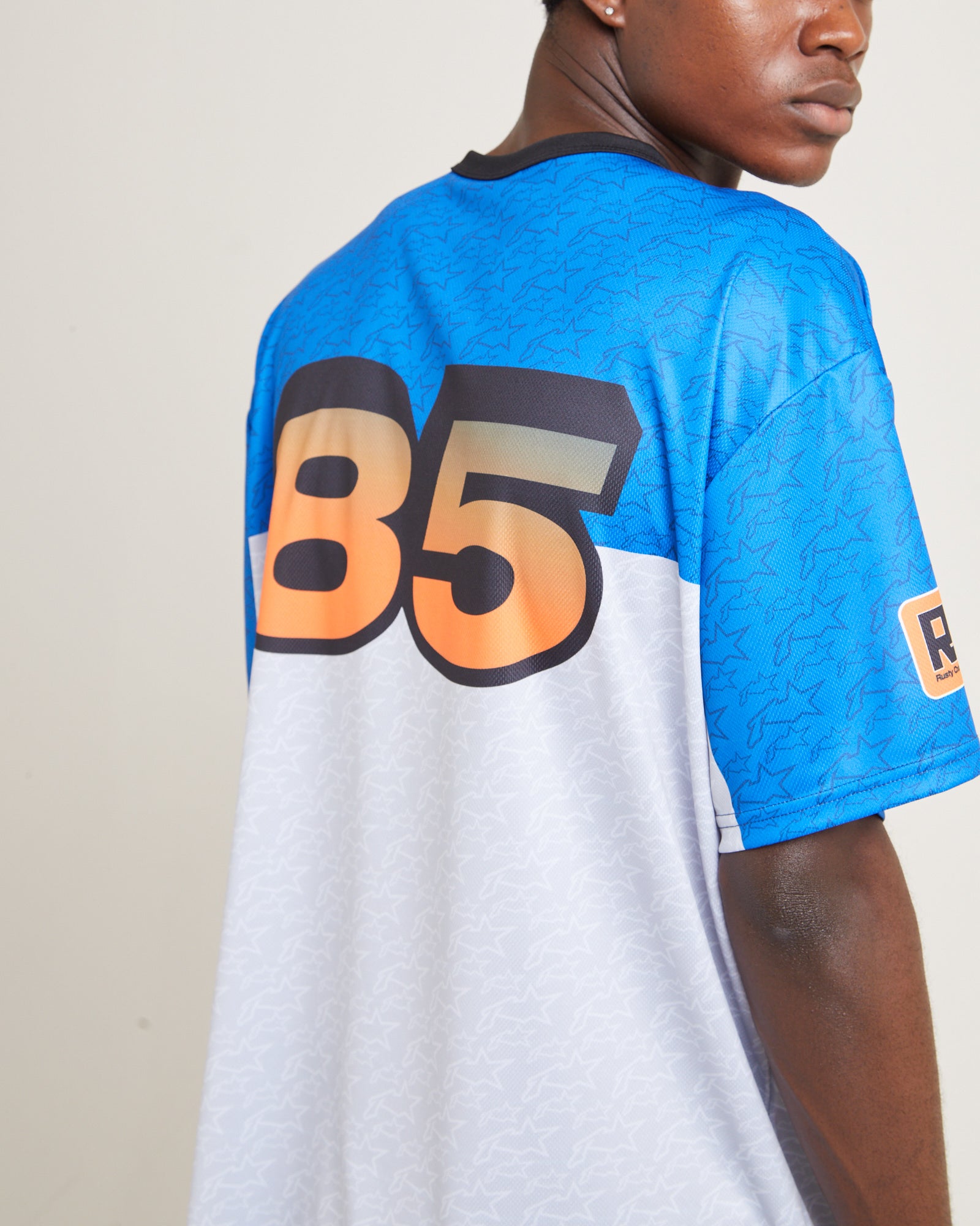 Premium Nine O Clock Nac Short Sleeve Jersey in Oyster Grey