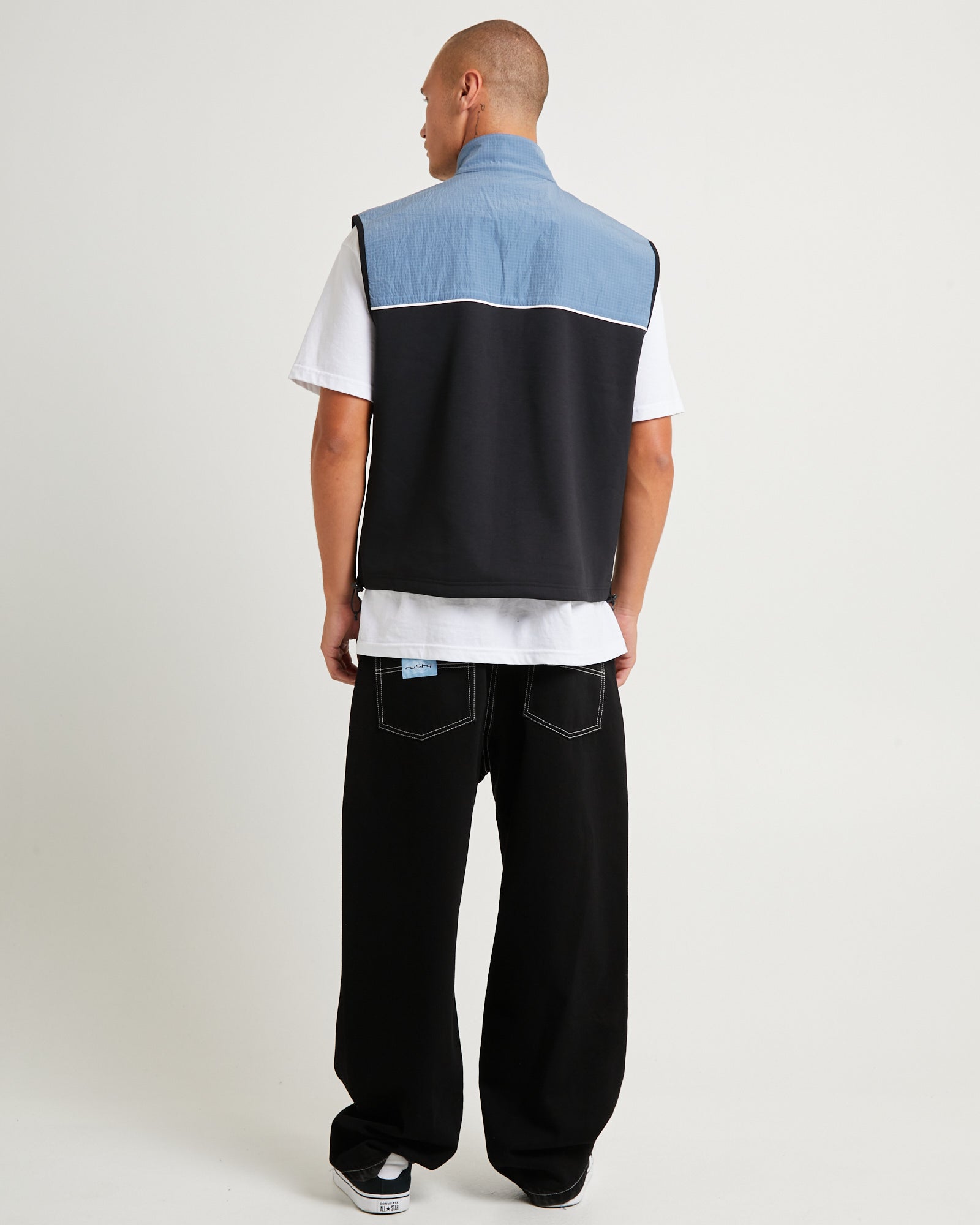 Premium Tekkers Unisex Fleece Vest in Coal