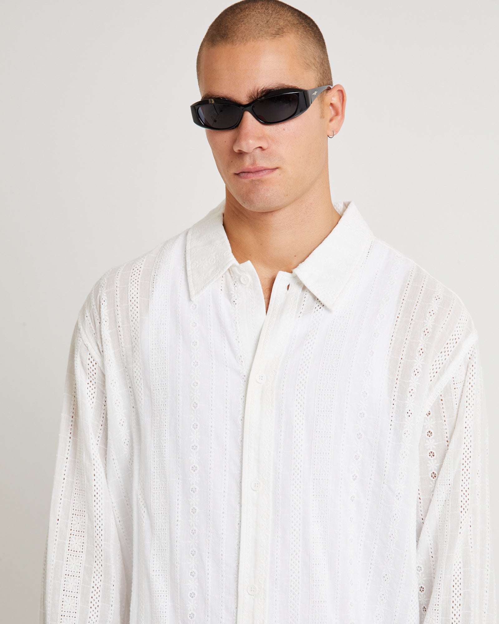 Premium Kith Lace Long Sleeve Shirt