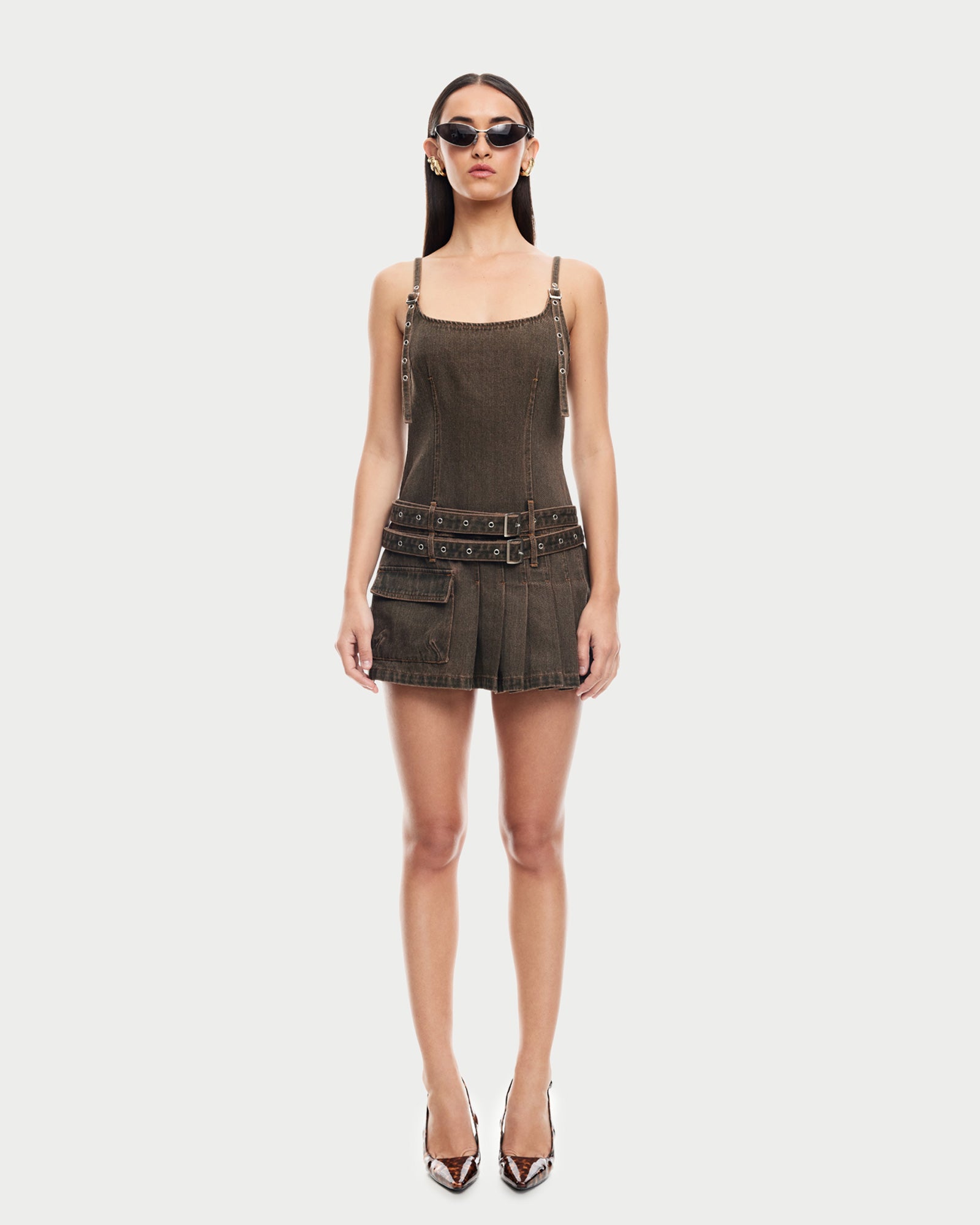Premium Biker Mini Dress