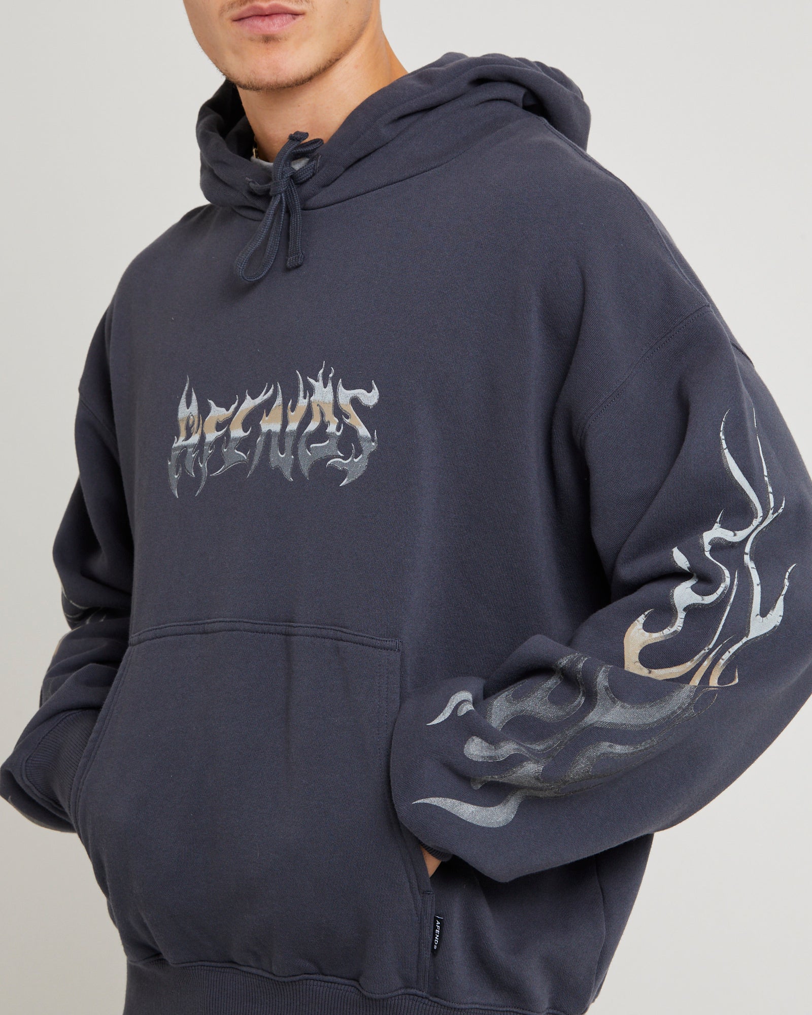 Premium Scorched Boxy Pull On Hood
